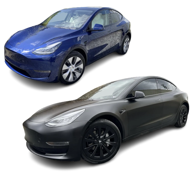 2022 Tesla Model Y - Full MATTE KAVACA Paint Protection Film Clear Bra