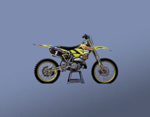 A Yellow Color Bike