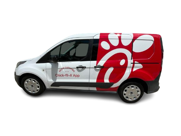 chic-fil-a car wrap