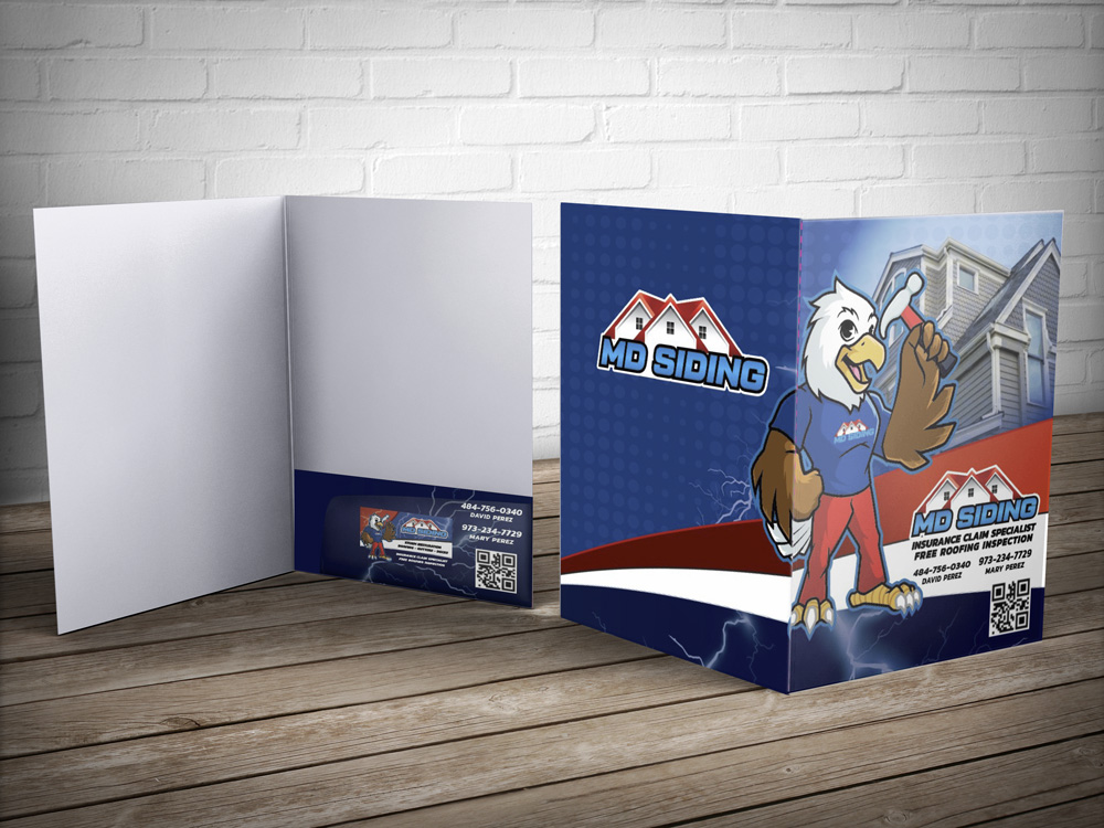 Folder Branding Mockup