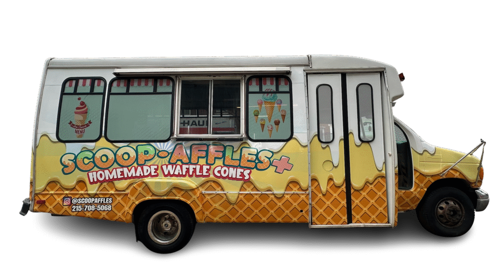 Food Truck Wrap - Ice Cream Truck Wrap
