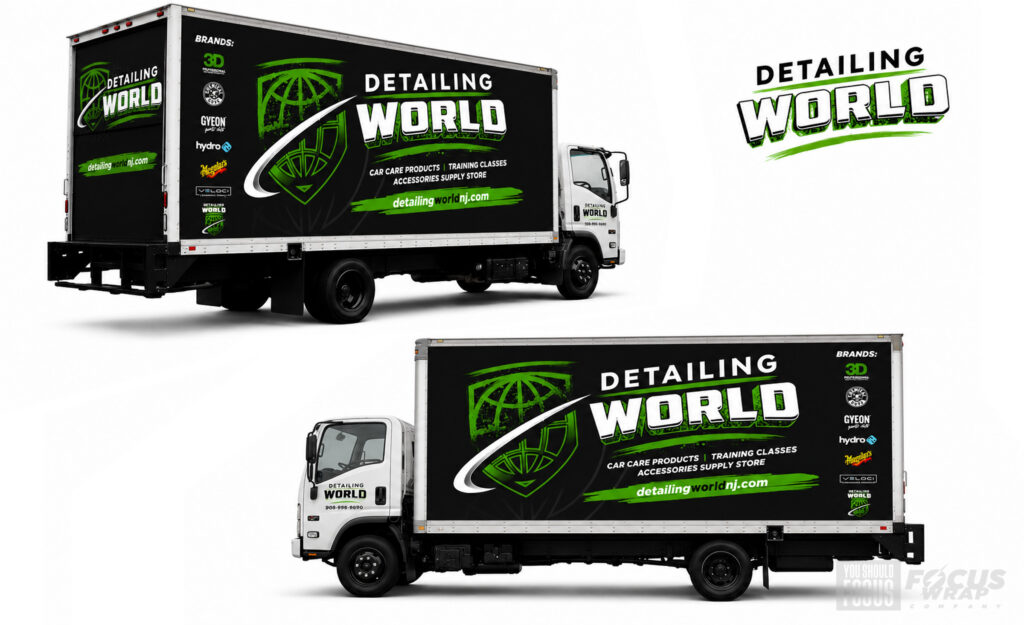 Detailing World Box Truck Wrap