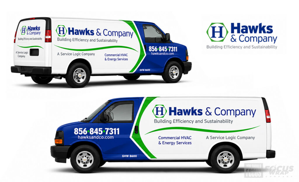HVAC Van Wrap
